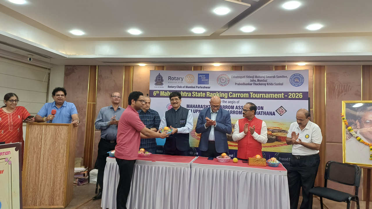 6th Rotary Club of Mumbai Parleshwar State Ranking Carrom Tournament 2026-27